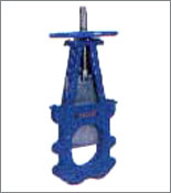 "Trine" Manual Plate Pulp Valve Knife Gate Type